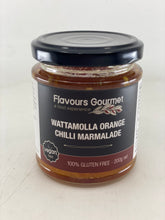 Load image into Gallery viewer, Flavours Gourmet Wattamolla Orange Chilli Marmalade 200g
