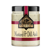 Load image into Gallery viewer, Maxwells Mustard & Dill Aioli - 190gm