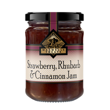 Load image into Gallery viewer, Maxwells Strawberry Rhubarb & Cinnamon Jam 250g