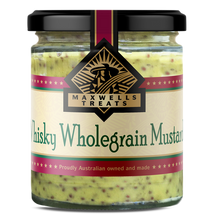 Load image into Gallery viewer, Maxwells Whisky Wholegrain Mustard 200g