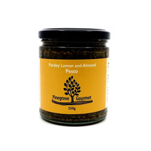 Load image into Gallery viewer, Pinegrove Parsley Lemon & Almond Pesto 250g