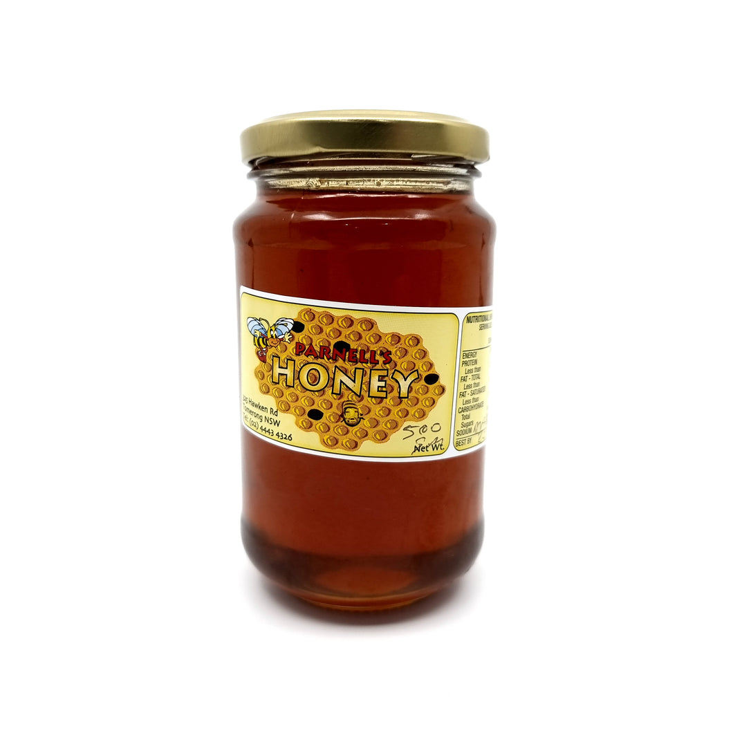 Parnell's Pure Honey 500g