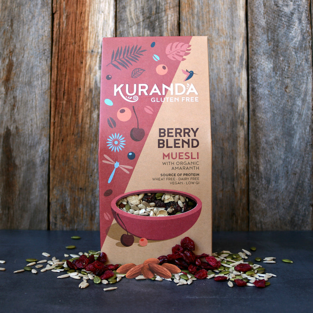 Kuranda Berry Blend Natural Muesli with Amaranth 350g