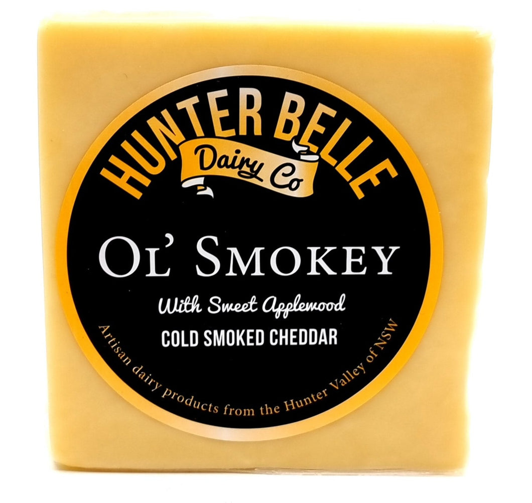 Hunter Belle Ol' Smokey Cheddar 140g*