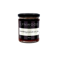 Load image into Gallery viewer, Lynwood Strawberry &amp; Pinot Noir Jam 200g
