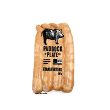 Load image into Gallery viewer, Paddock to Plate Frankfurters 4 Pack*
