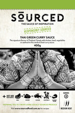 Load image into Gallery viewer, Sourced Thai Green Curry Sauce 400g
