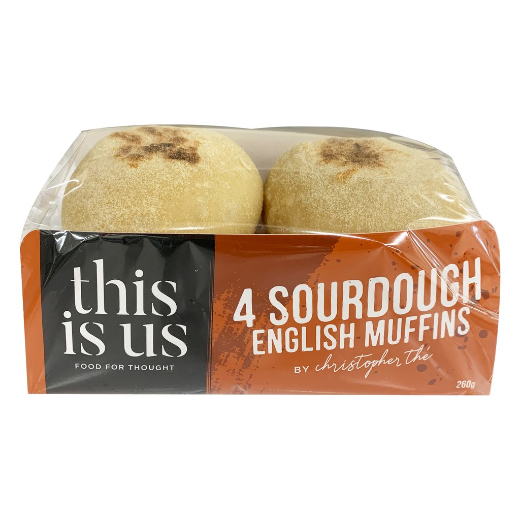 This Is Us Sourdough Muffin 4pk*