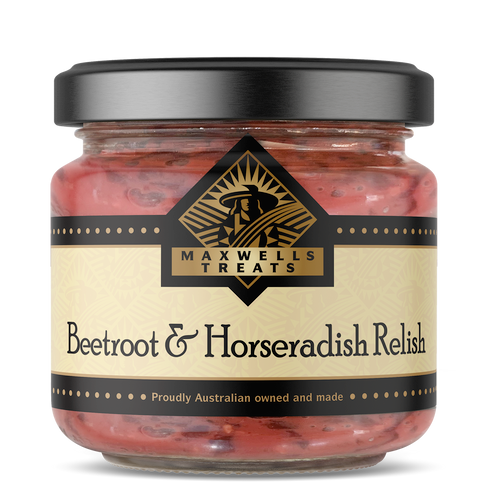 Maxwells Horseradish & Beetroot Relish 300g