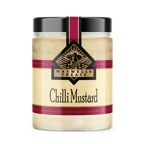 Maxwells Chilli Mustard - 190g