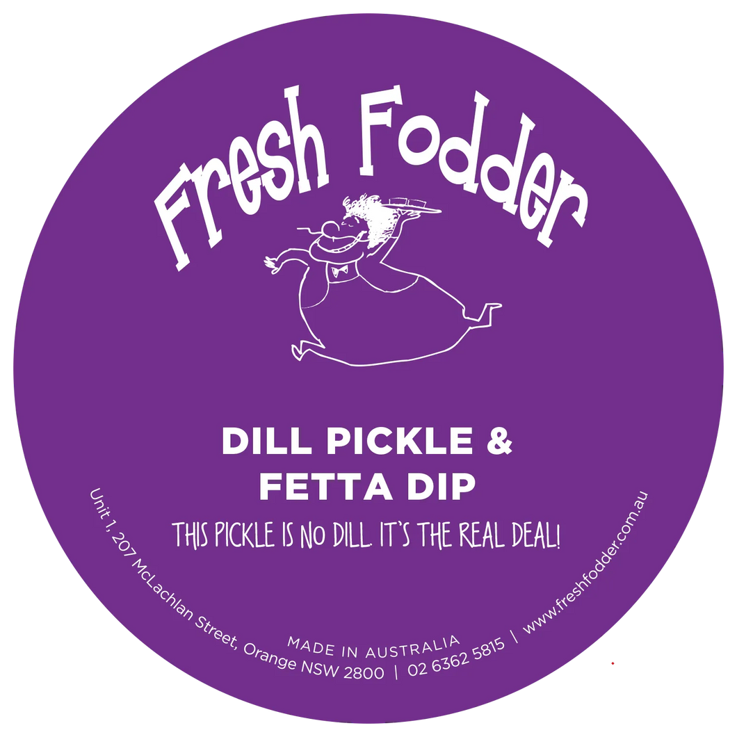 Fresh Fodder Dill Pickle & Fetta 200g*