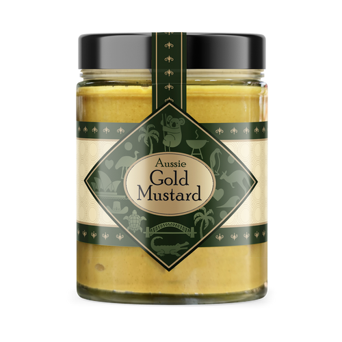 Maxwells Ozzie Gold Mustard 200g