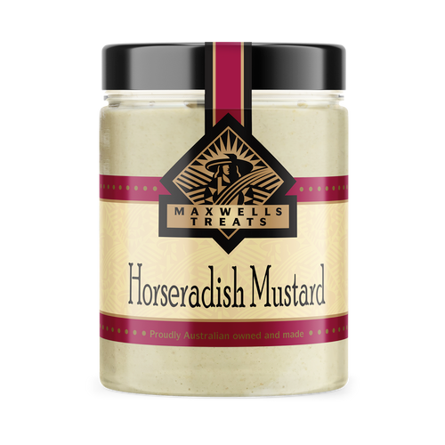 Maxwells Horseradish Mustard - 190g