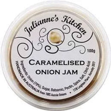 Load image into Gallery viewer, Julianne&#39;s Kitchen Caramelised Onion Jam 100g*
