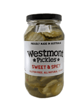 Load image into Gallery viewer, Westmont Sweet &amp; Spicy Pickles 500g
