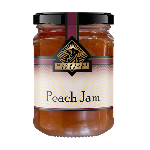 Maxwells Peach Jam - 250g