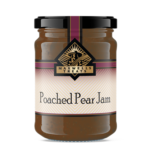 Maxwells Poached Pear Jam 250g