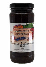 Load image into Gallery viewer, Farmers Gourmet Rhubarb &amp; Raspberry Jam 280g
