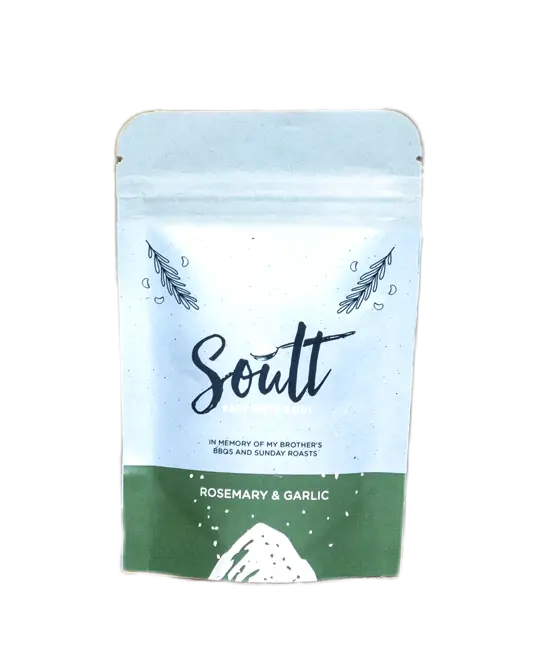 Soult (Salt with Soul) Rosemary & Garlic 90g