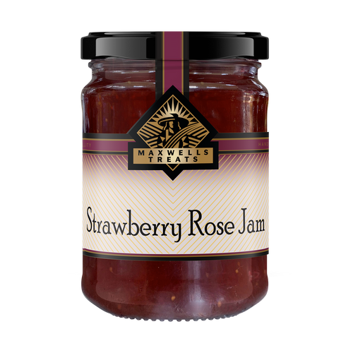 Maxwells Strawberry Rose Jam