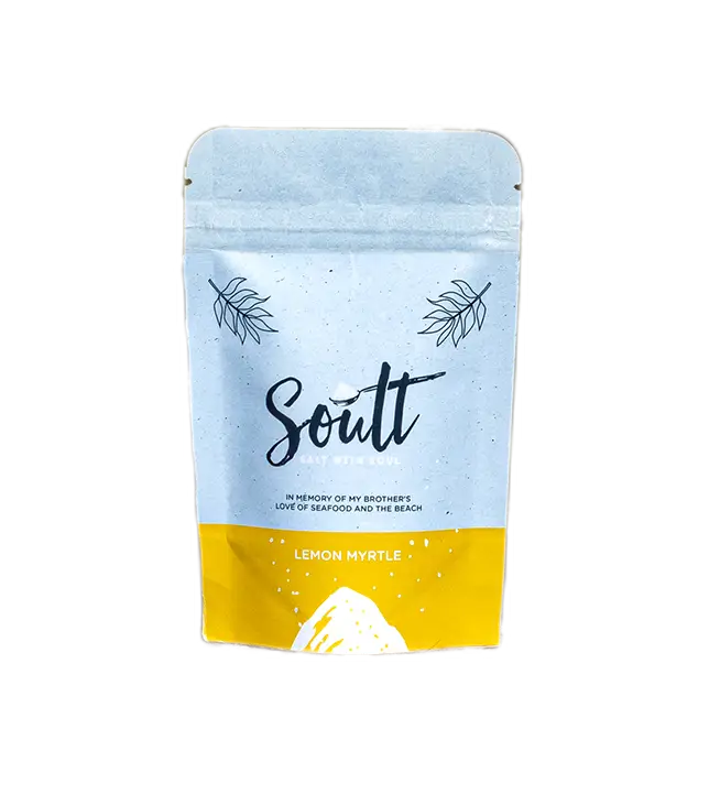 Soult (Salt with Soul) Lemon Myrtle 90g