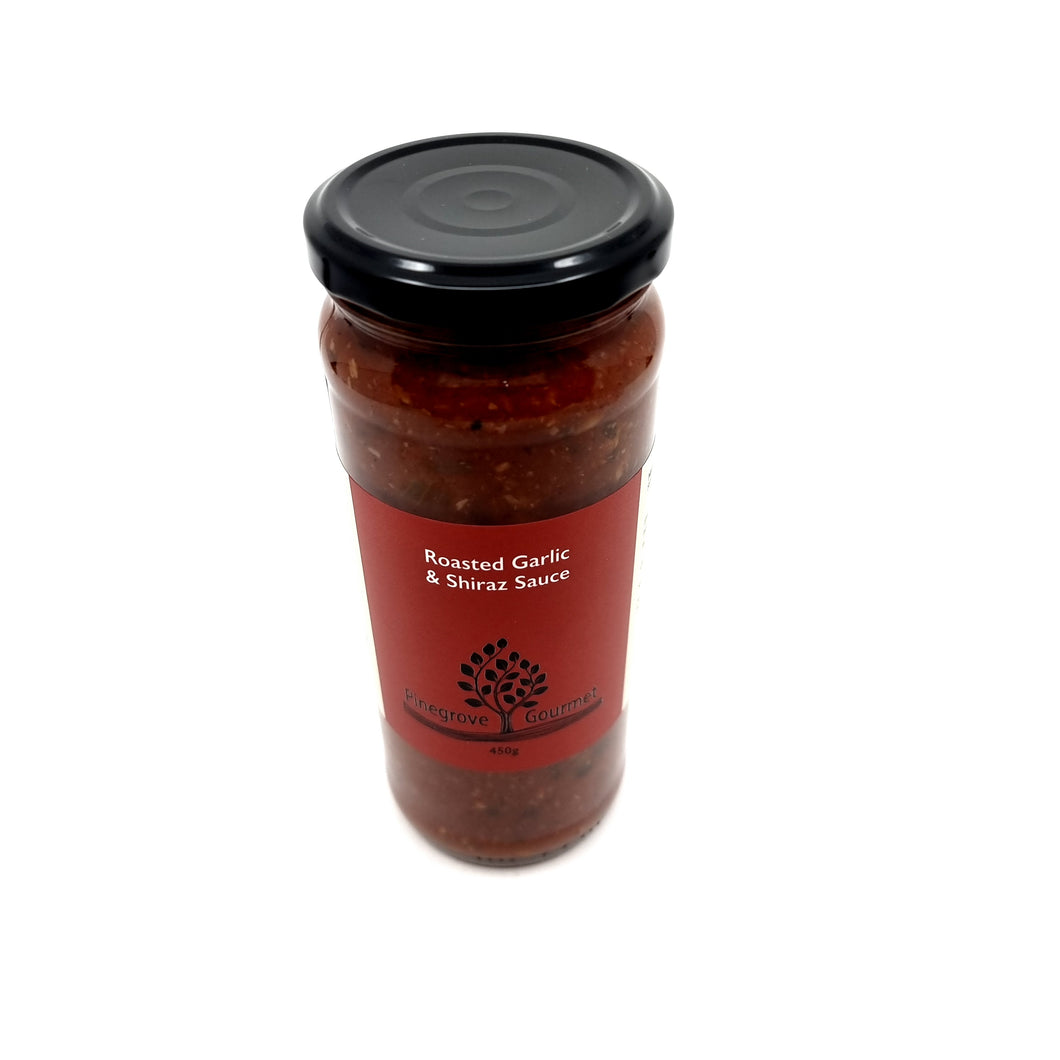 Pinegrove Roasted Garlic & Shiraz Pasta Sauce 450g
