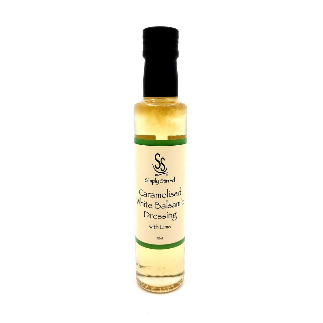 Simply Stirred Caramelised White Balsamic with Lime - 250ml