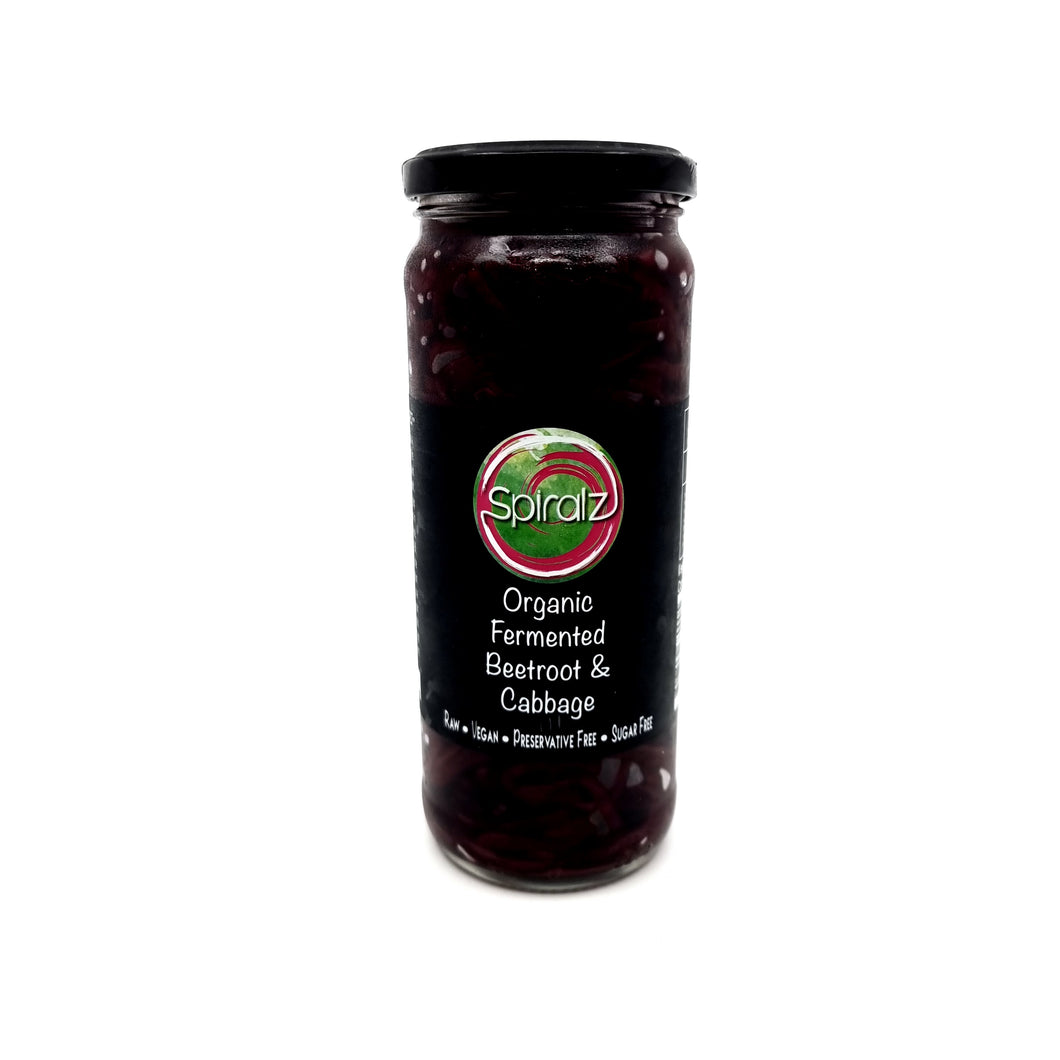 Spiralz Organic Fermented Beetroot & Cabbage 430g*
