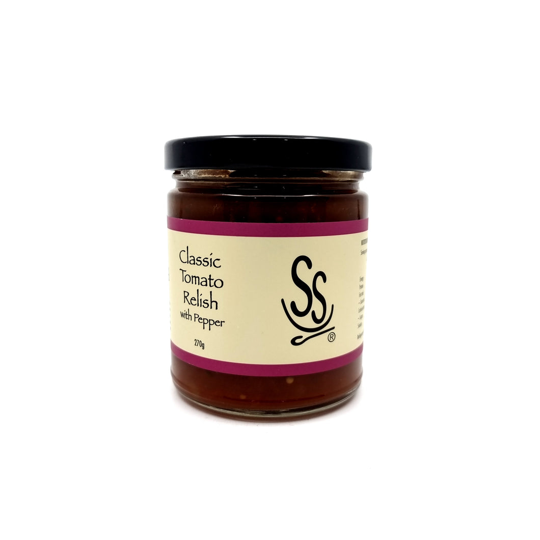 Simply Stirred Classic Tomato Relish with Pepper 270g
