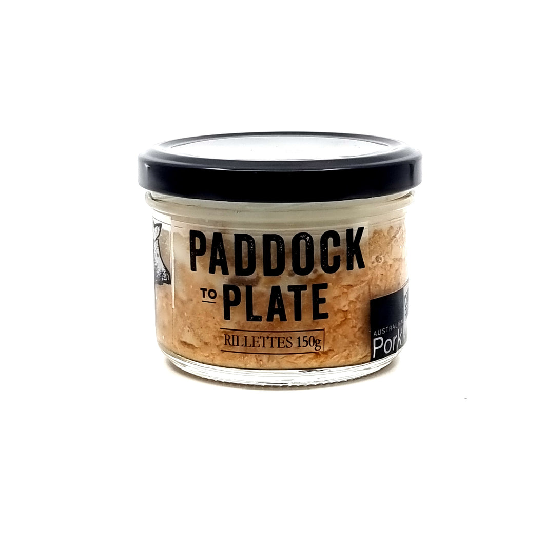 Paddock to Plate Pork Rillettes 150g*