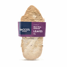 Load image into Gallery viewer, Baccos 130g Black Olives Leaves
