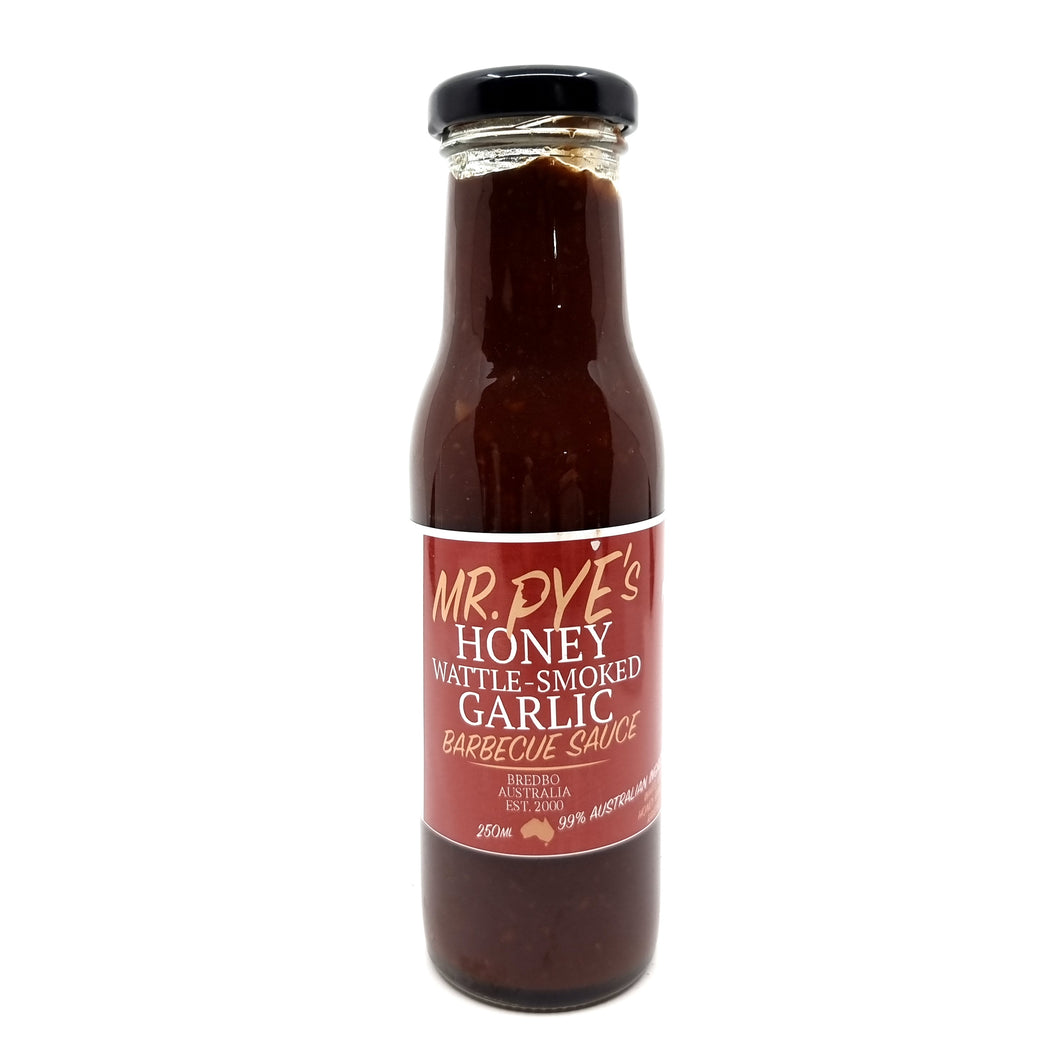 Mr. Pye's Honey Wattle-Smoked Garlic BBQ Sauce 250ml