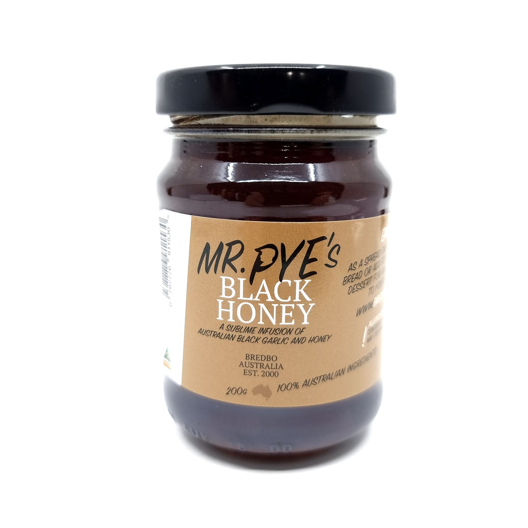 Mr Pye's Black Honey 200g