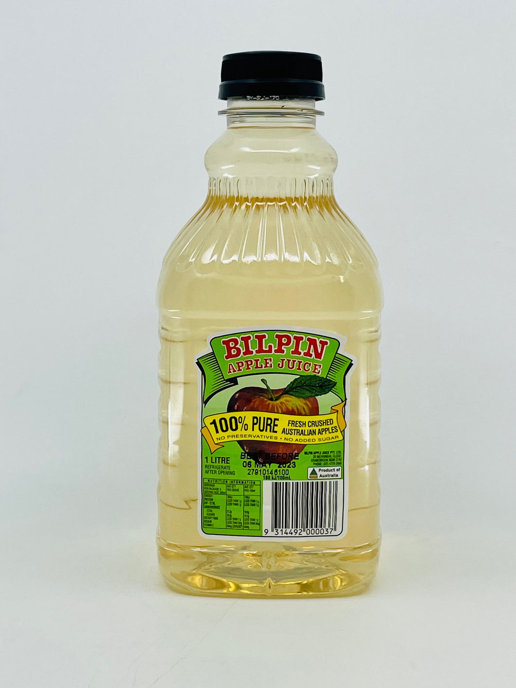 Bilpin Clear Apple Juice 1L