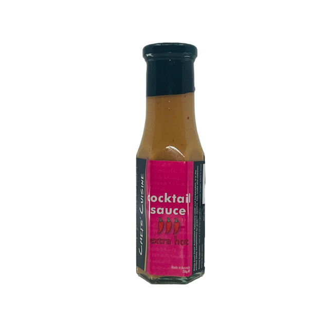 Chef's Cuisine Extra Hot Cocktail Sauce 250ml