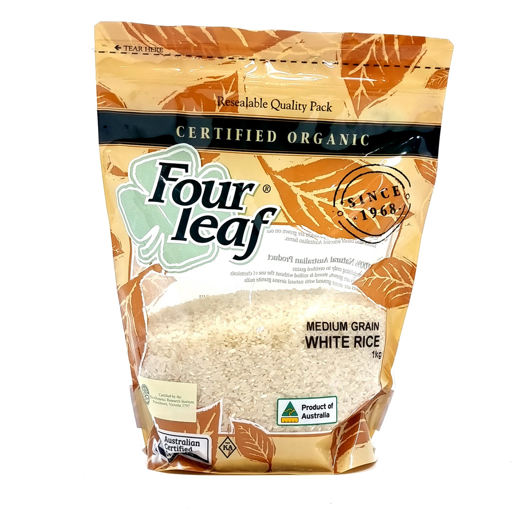 Four Leaf Bio Dynamic White Medium Rice