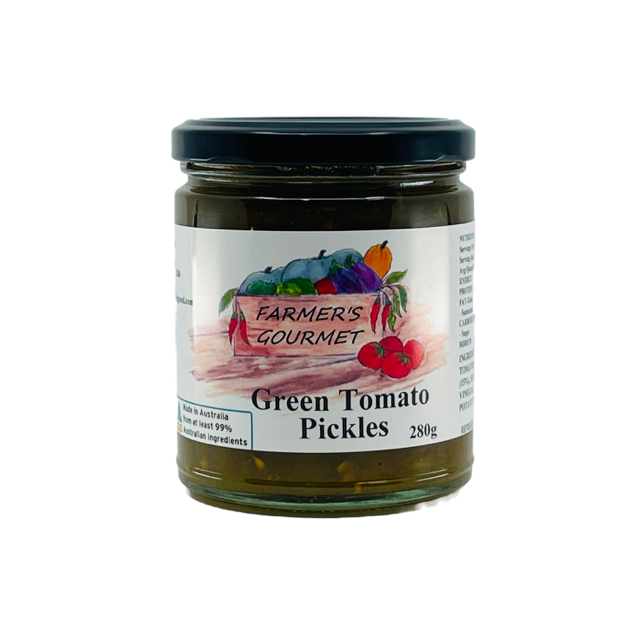 Farmers Gourmet Green Tomato Pickle 300g