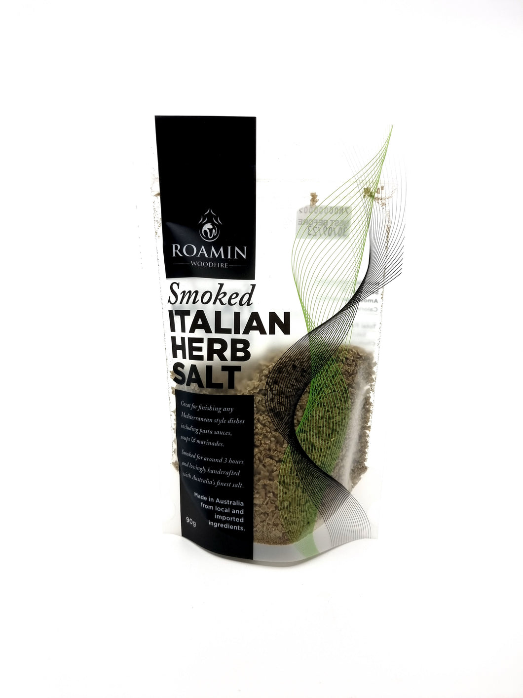 Roamin Woodfire Smoked Italian Herb Salt 90g