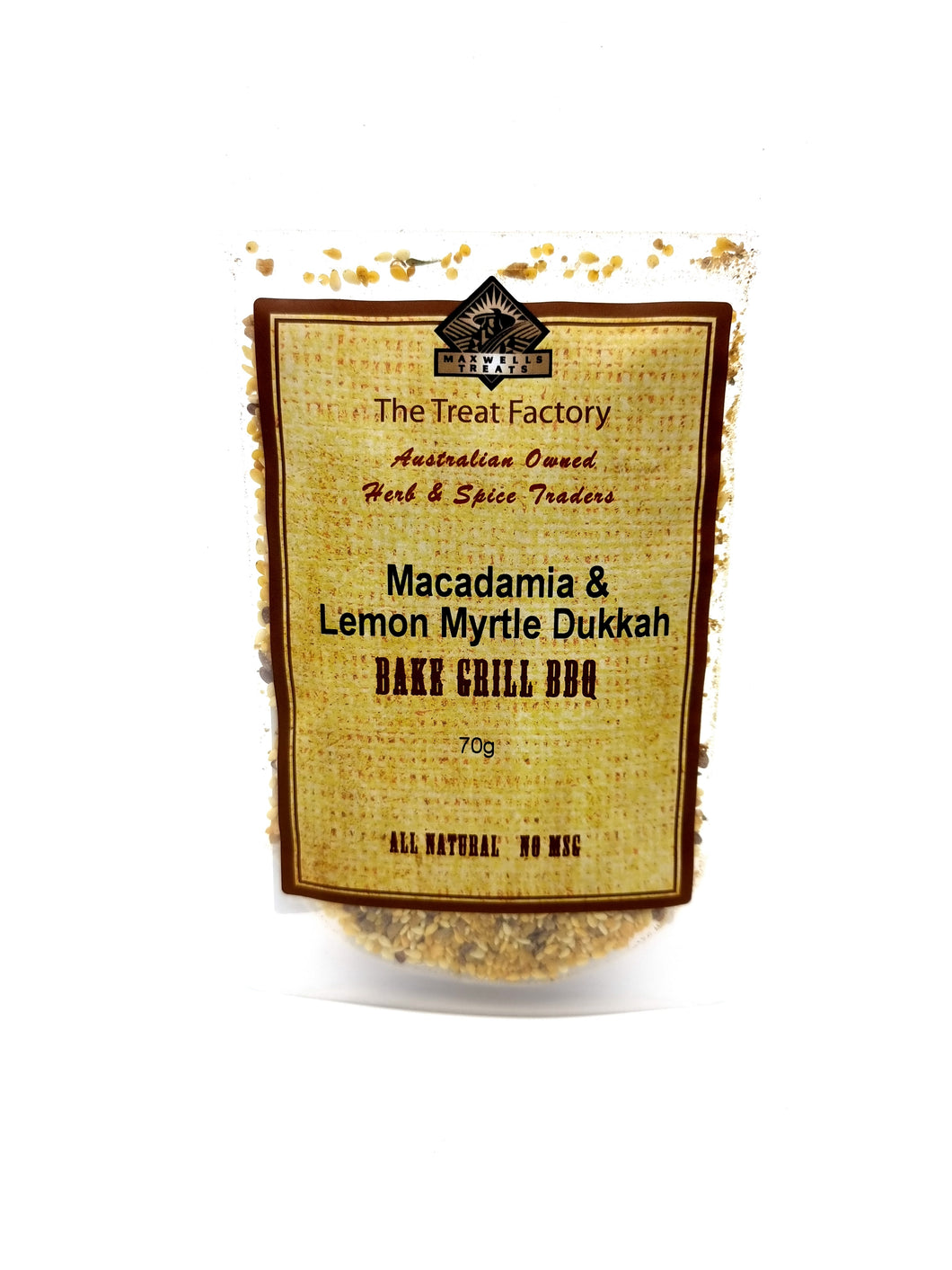 Maxwells Macadamia Lemon Myrtle Dukkah 70g