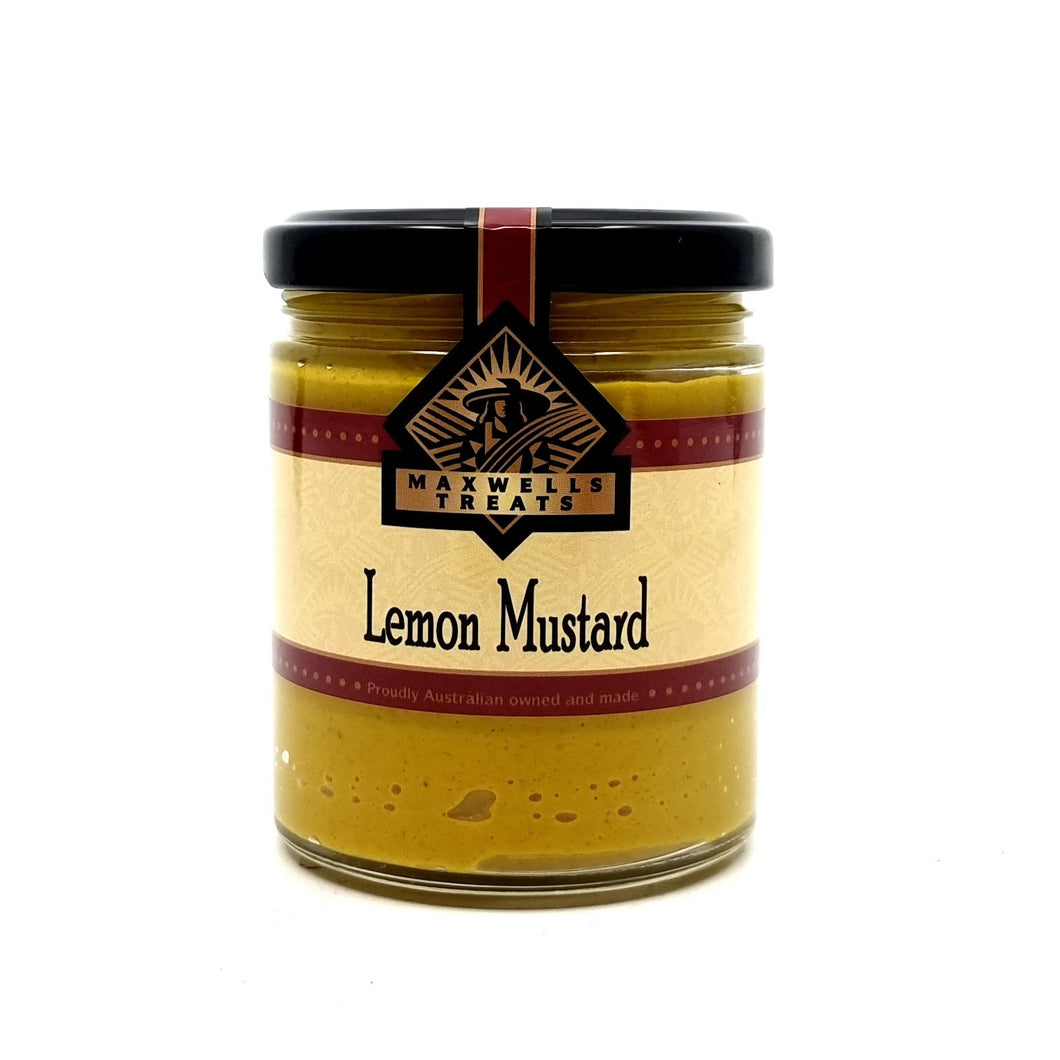 Maxwells Lemon Mustard - 190g