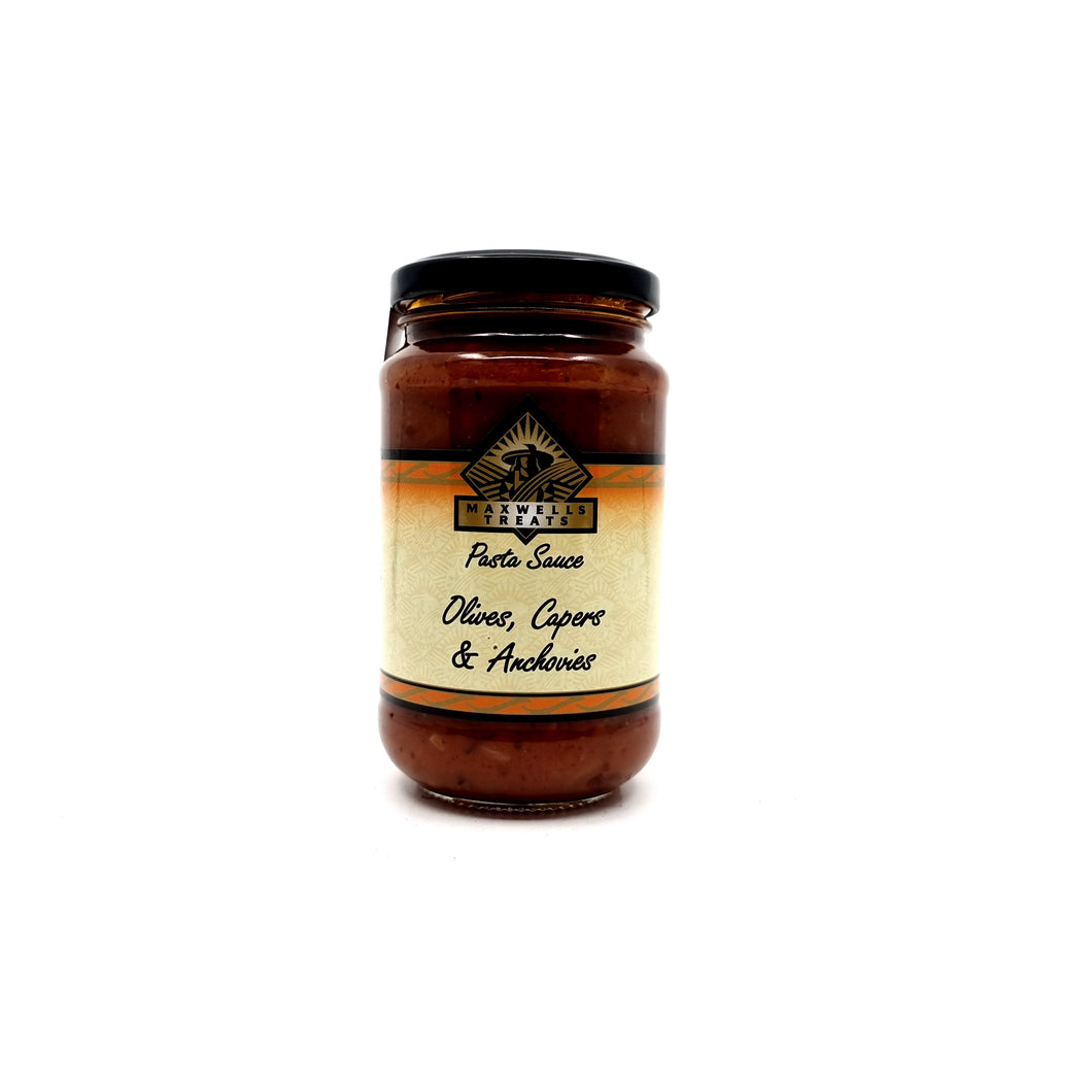 Maxwells Olives, Anchovies & Capers Pasta Sauce - 375g