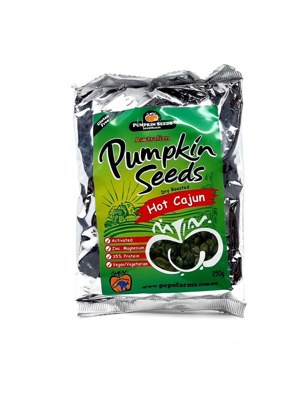 APSC Hot Cajun Pumpkin Seeds 250g