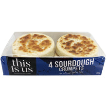 Load image into Gallery viewer, This Is Us Sourdough Crumpet 4pk*

