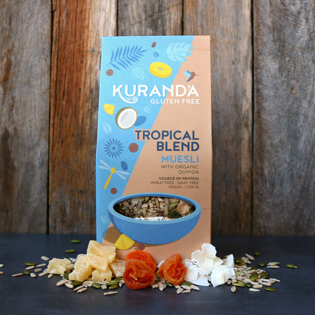 Kuranda Tropical Blend Natural Muesli with Quinoa 350g