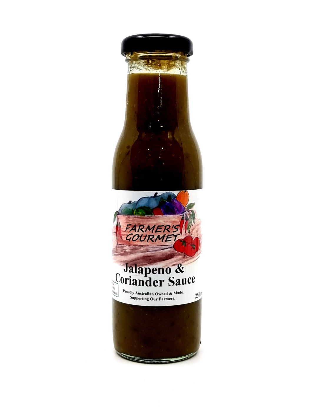 Farmers Gourmet Jalapeno Coriander Sauce 250ml