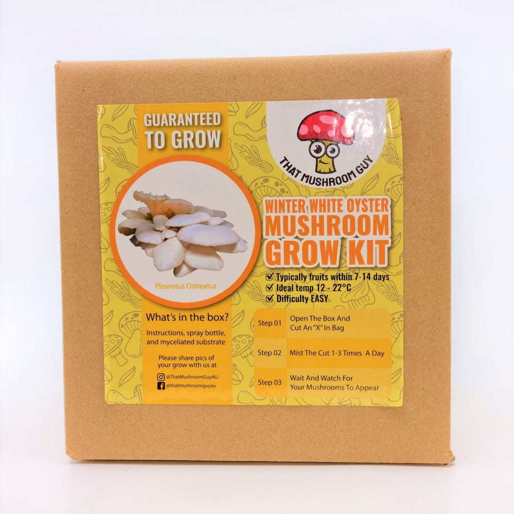 That Mushroom Guy White Oyster Mushroom Kit