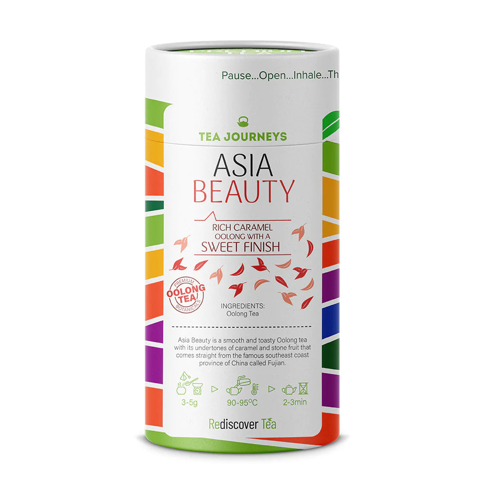 Tea Journeys Oolong Tea Asia Beauty Loose Leaf Pack