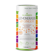 Load image into Gallery viewer, Tea Journeys Lemongrass &amp; Ginger Loose Leaf Pack
